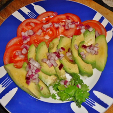 118   Salade tomaat met avocado